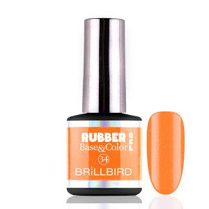 HEMA Free Rubber Gel Base&Color - 34 - 8ml